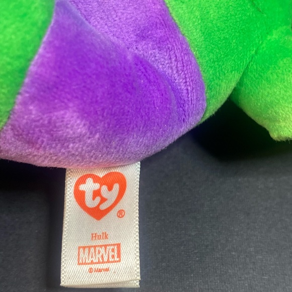 Hulk Ty Plush Beanie Baby - Picture 7 of 7